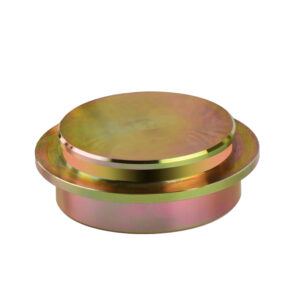 High-Corrosion Resistant Yellow Zinc Plating (240h+ Salt Spray Protection