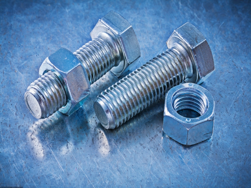 hex bolt head markings for performance grades 4.8, 8.8, and 10.9 showing tensile strength and yield ratio.