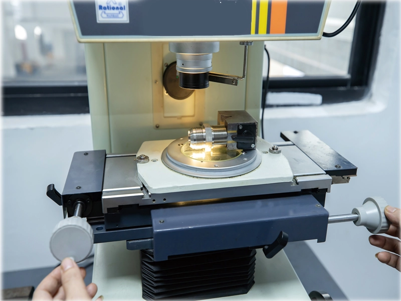 CNC Custom Part Factory wtih 2.5D Projector